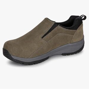 Men’s Laceless Suede Nevados Butte Hiking Shoes Size 9 Water Resistant